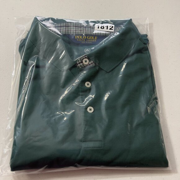 Polo Golf Ralph Lauren Men’s Performance Polo Shirt Green Wicking Fabric Size XL - Picture 11 of 13